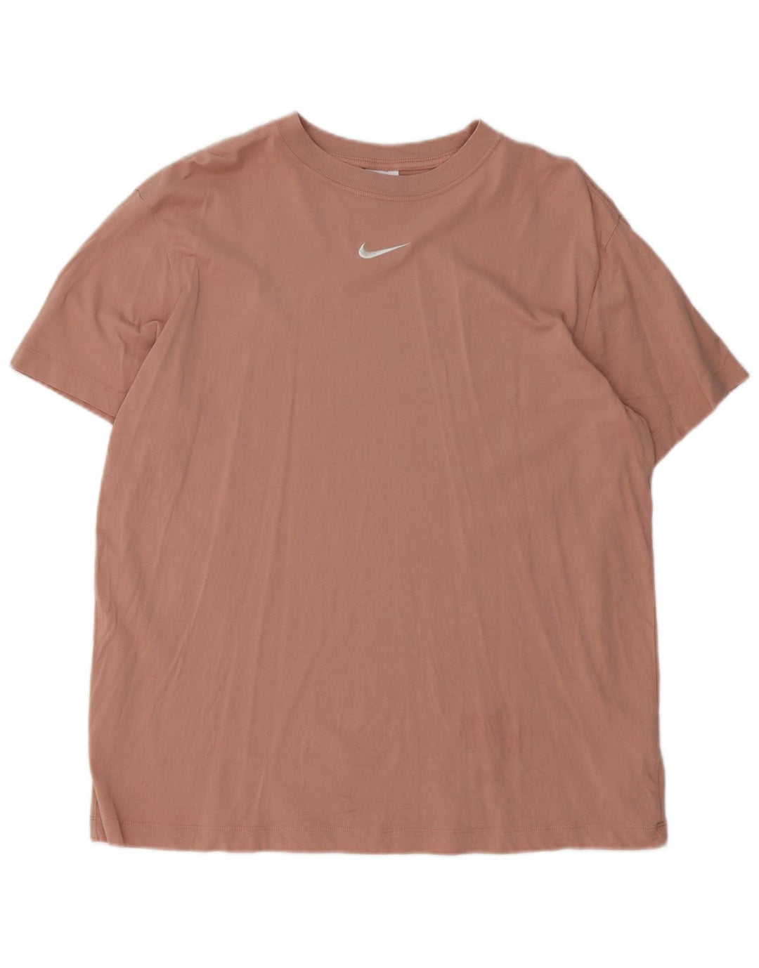 Męska koszulka Nike o luźnym kroju, średnia różowa bawełna