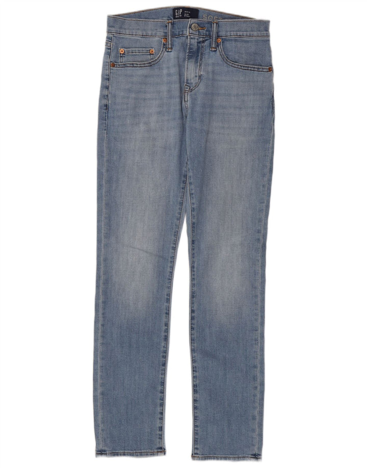 Damskie jeansy slim GAP W28 L30 Niebieskie, bawełniane
