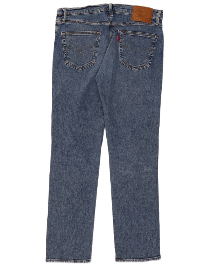 Męskie jeansy Levi's 511 Slim W34 L30 Niebieska bawełna