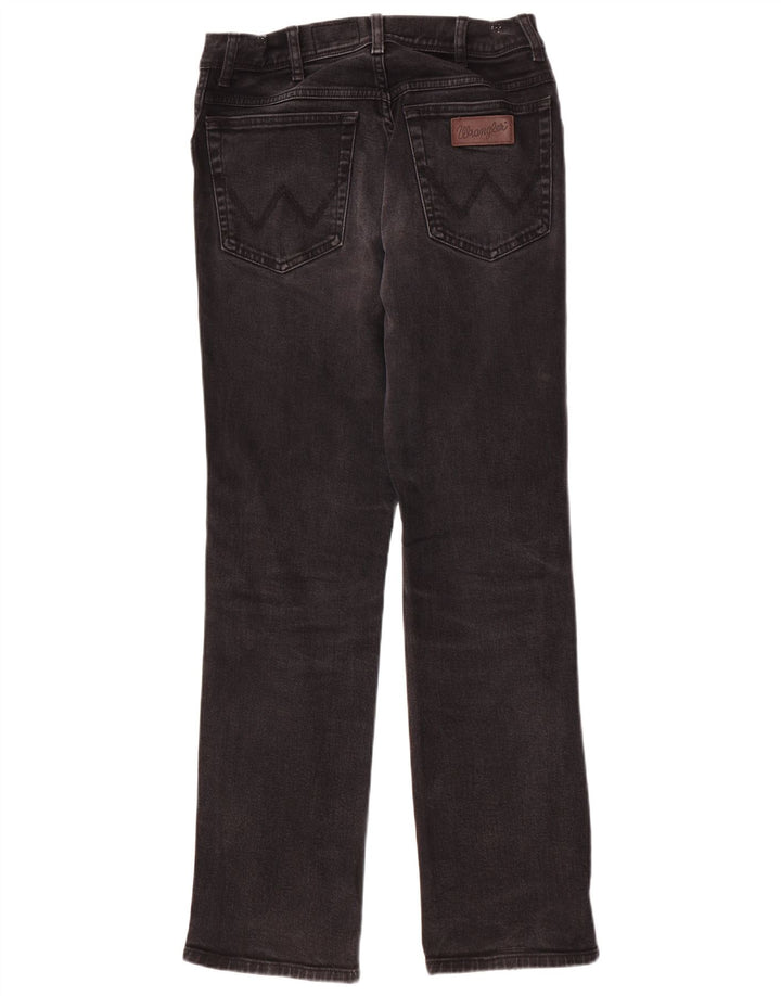 Męskie jeansy Wrangler Texas Straight W31 L32 Szara bawełna