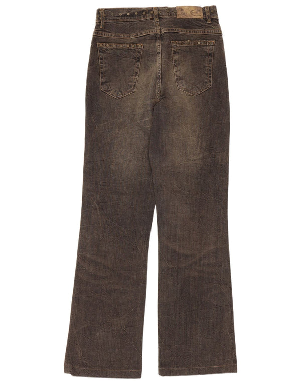 Jeansy damskie Just Cavalli Bootcut W29 L27 Brązowa bawełna