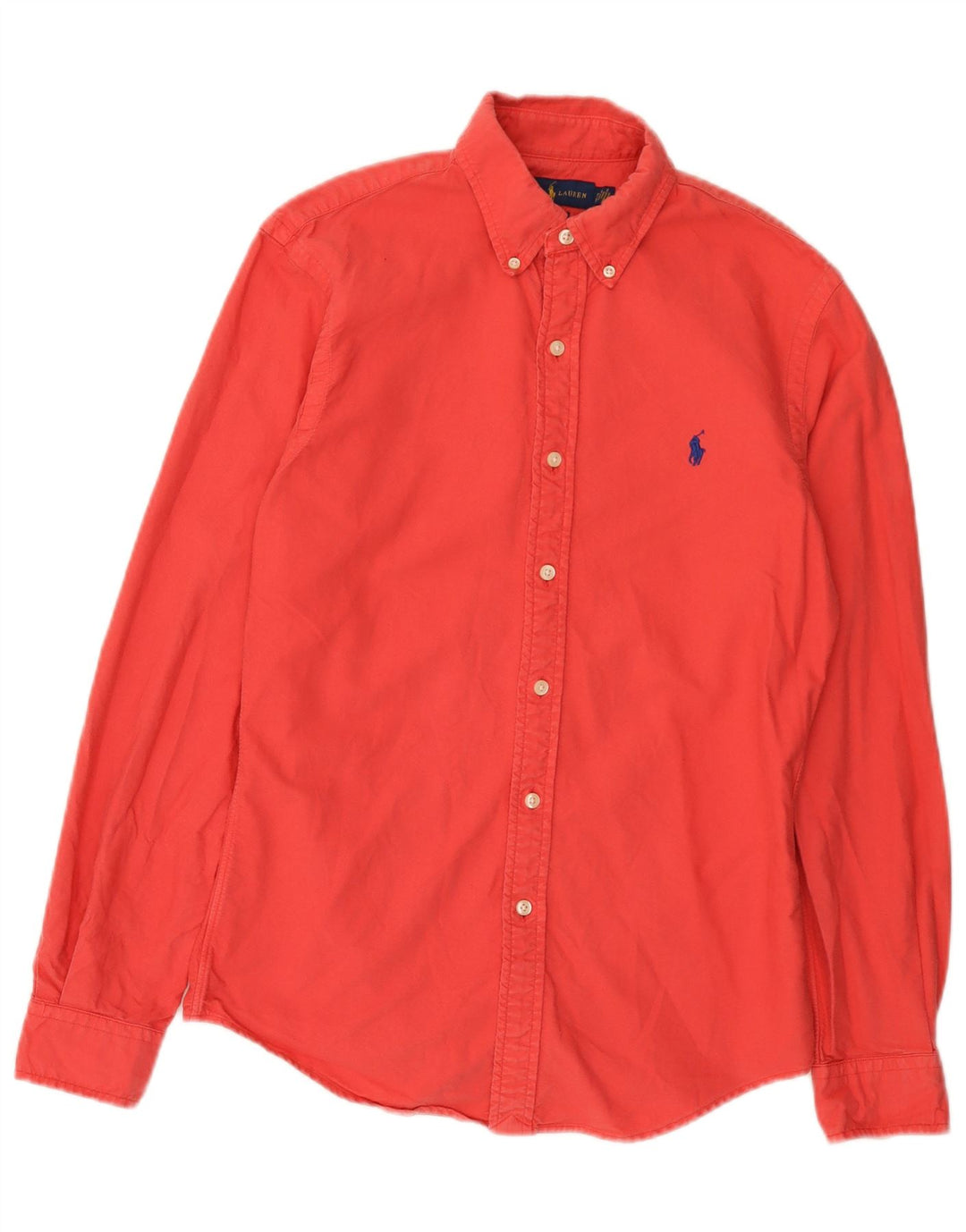 Koszula męska Ralph Lauren o dopasowanym kroju, mała, czerwona, bawełniana