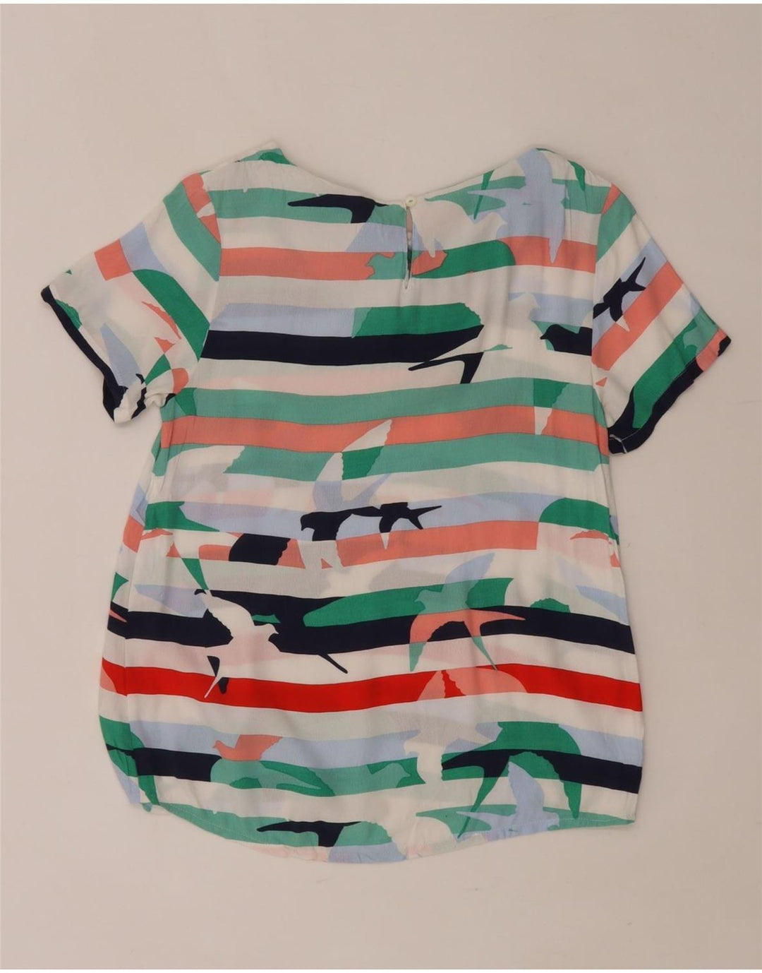 Damska bluzka z grafiką WHITE STUFF UK 12, średnie, wielokolorowe paski