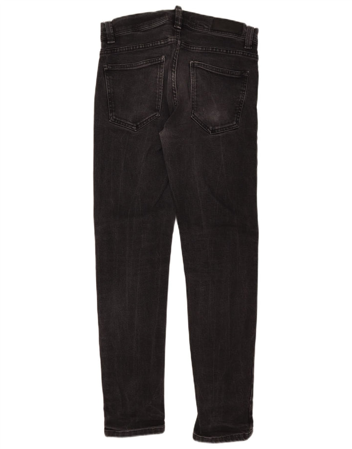 Męskie jeansy slim fit Zara EU 40 Medium W31 L30 Czarna bawełna