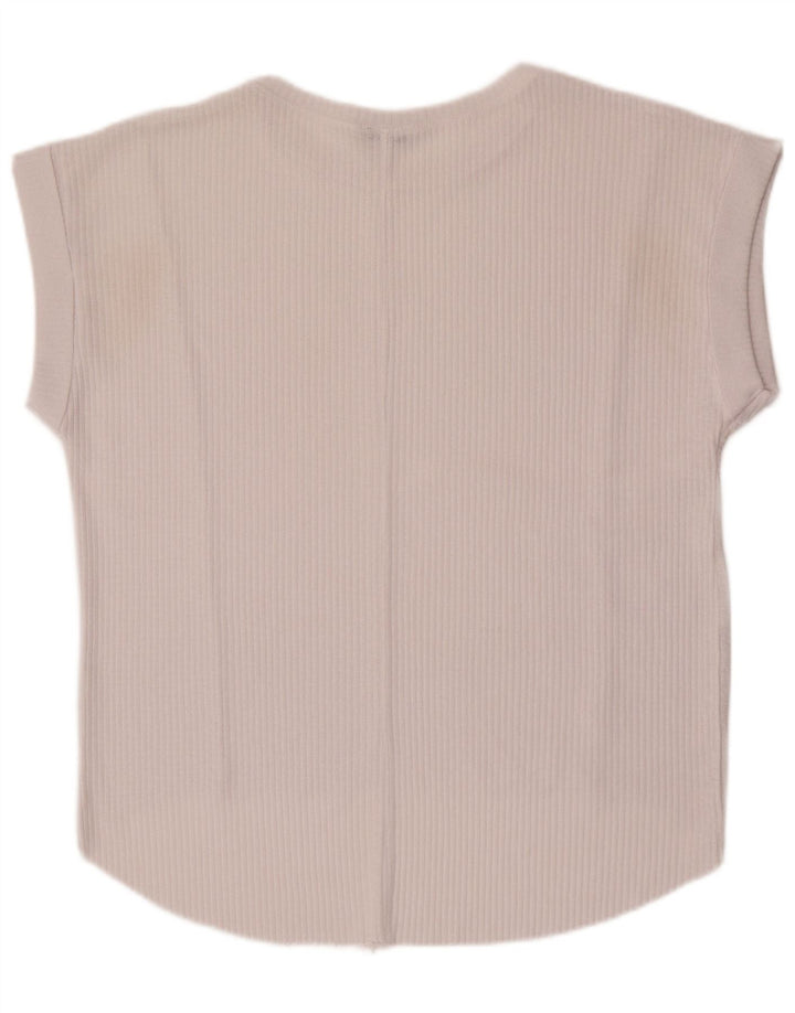 Damska kamizelka oversize Zara Top UK 10 Small White