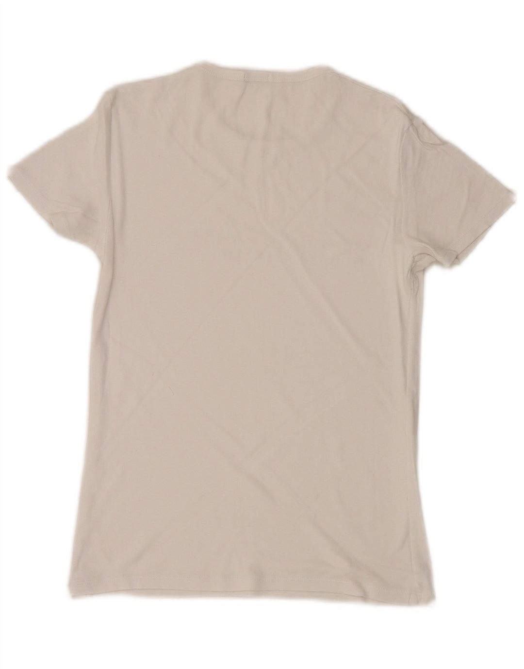 Damska koszulka z grafiką BENETTON Top UK 8 Small White