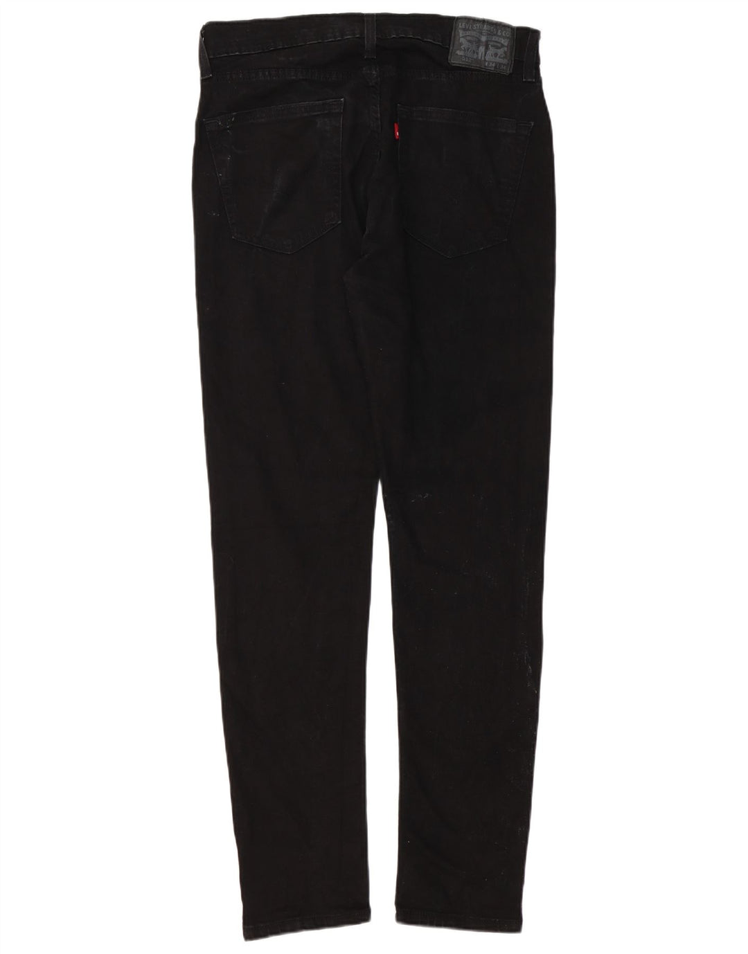 Męskie jeansy LEVI'S 512 Slim, zwężane, W34 L32, czarna bawełna