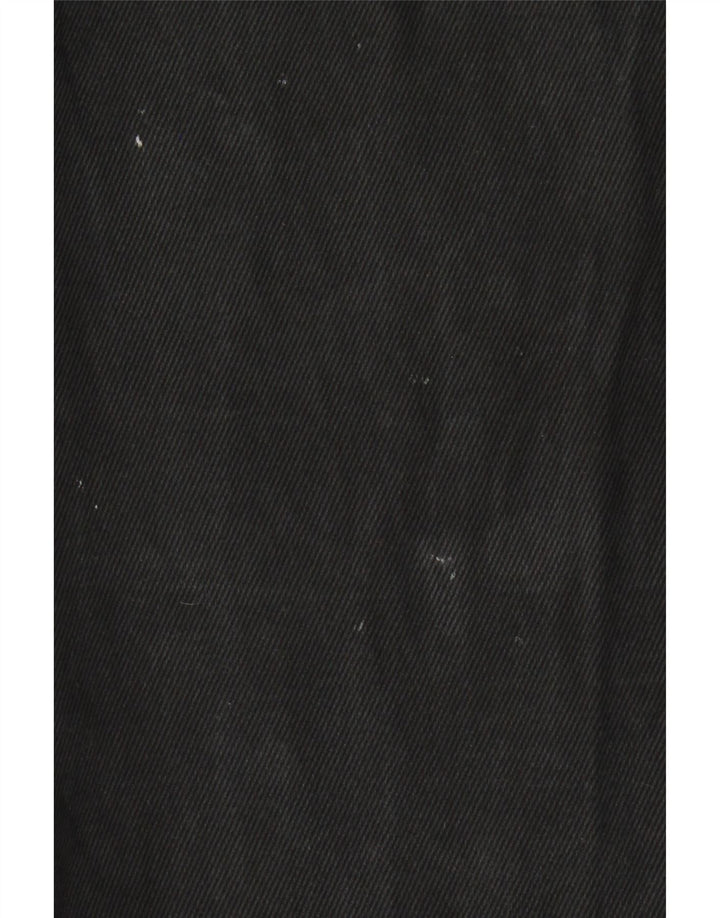 CERRUTI 1881 Męskie proste dżinsy W36 L34 Czarne