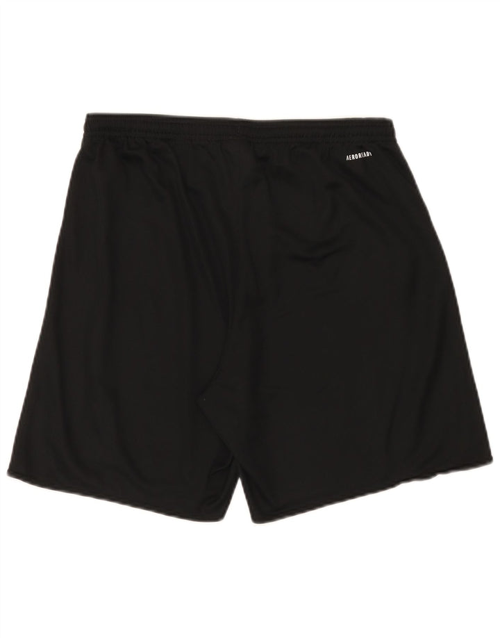 Męskie spodenki sportowe Adidas Aeroready, duże, czarne, poliestrowe