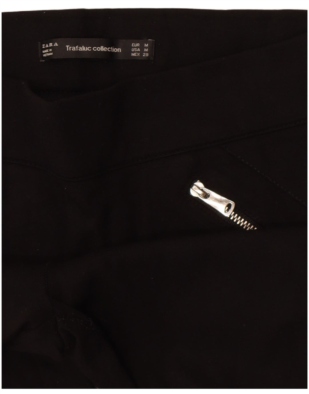Damskie legginsy Zara Trafaluc, średnie W28 L26, czarne