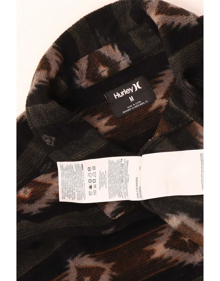 Męska koszula polarowa Hurley, wielobarwna, z poliestru Fair Isle