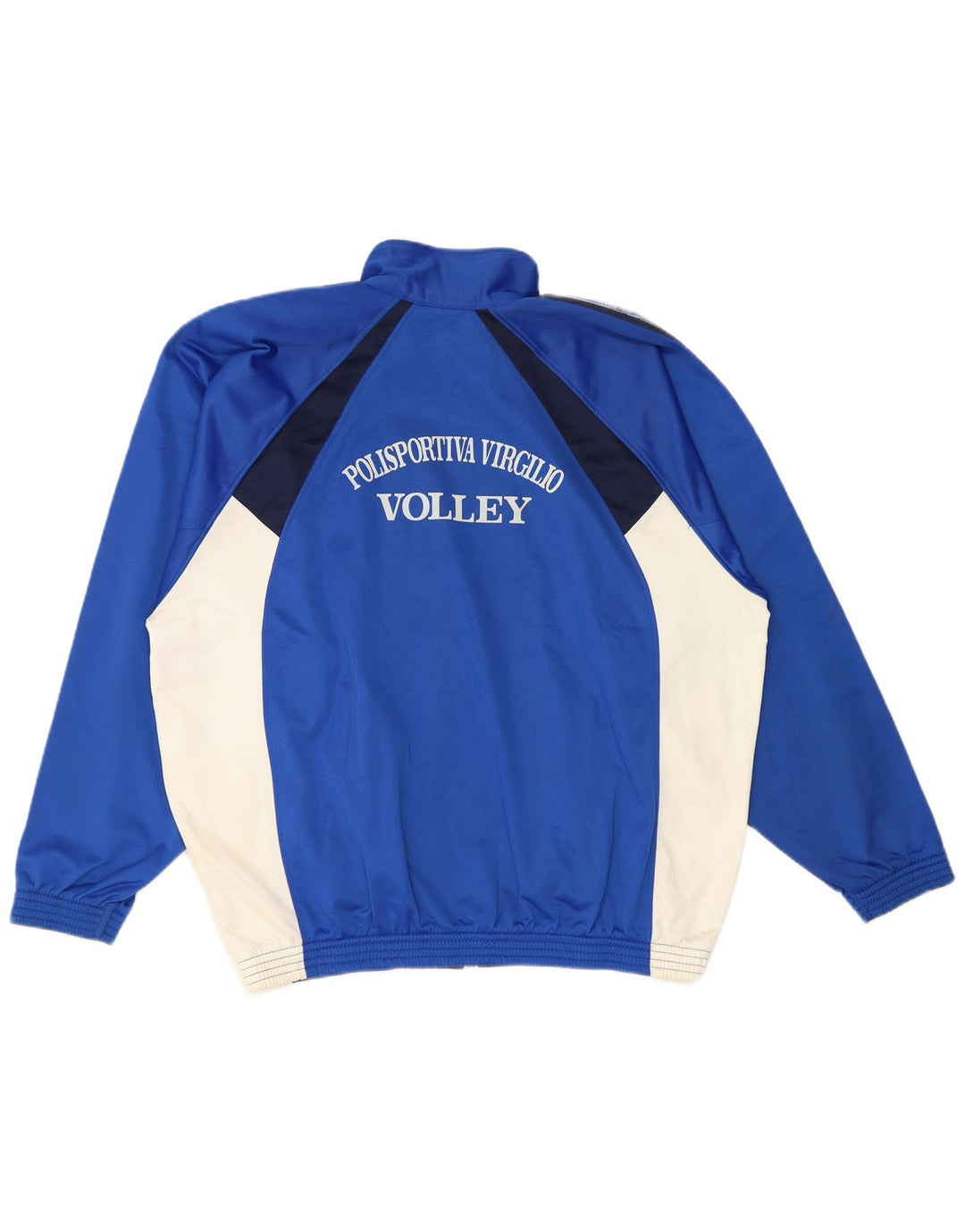 Męska kurtka dresowa Champion Graphic 2XL Niebieski poliester z blokami kolorów