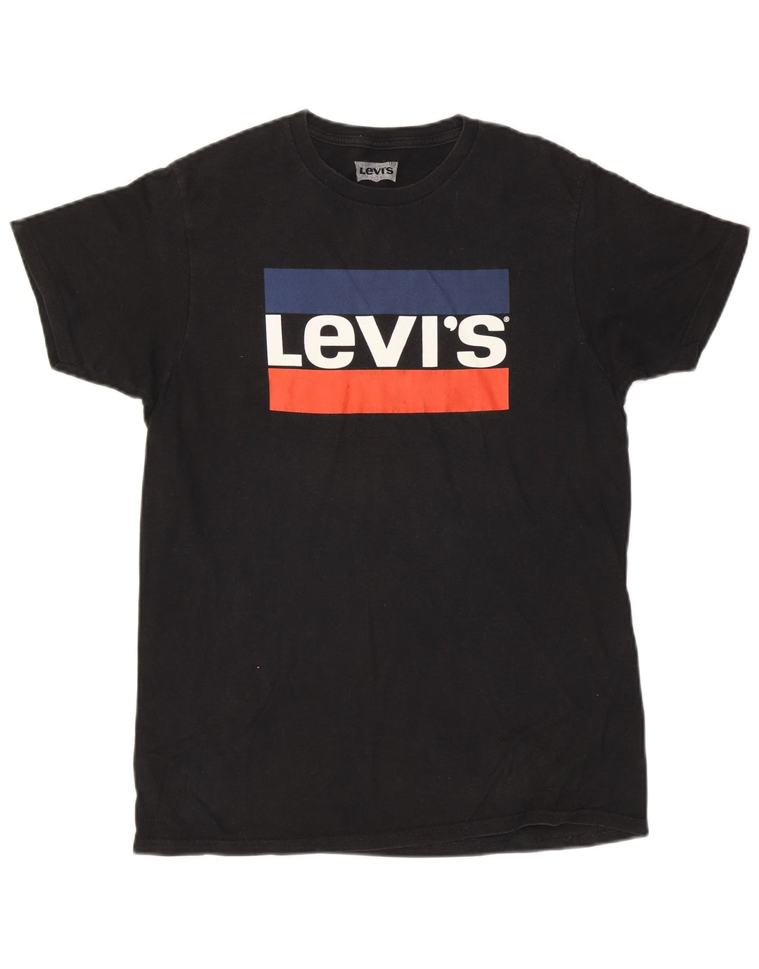 Męski T-shirt z grafiką Levi's, średni czarny