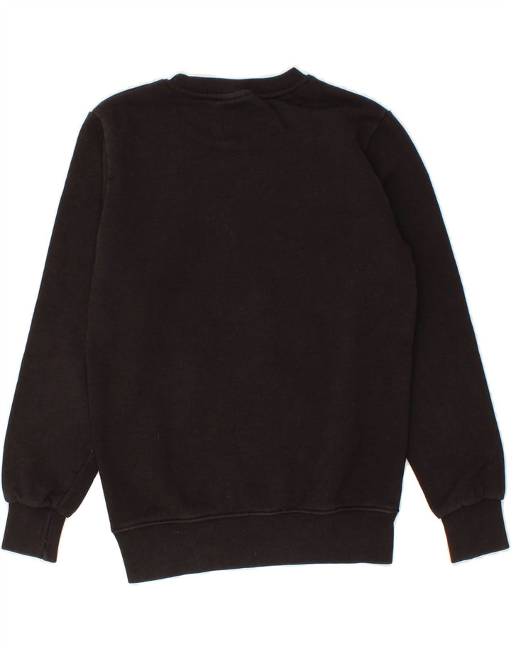 PYREX Boys Graphic Sweatshirt Jumper 8-9 Years Black Vintage Pyrex and Second-Hand Pyrex from Messina Hembry 
