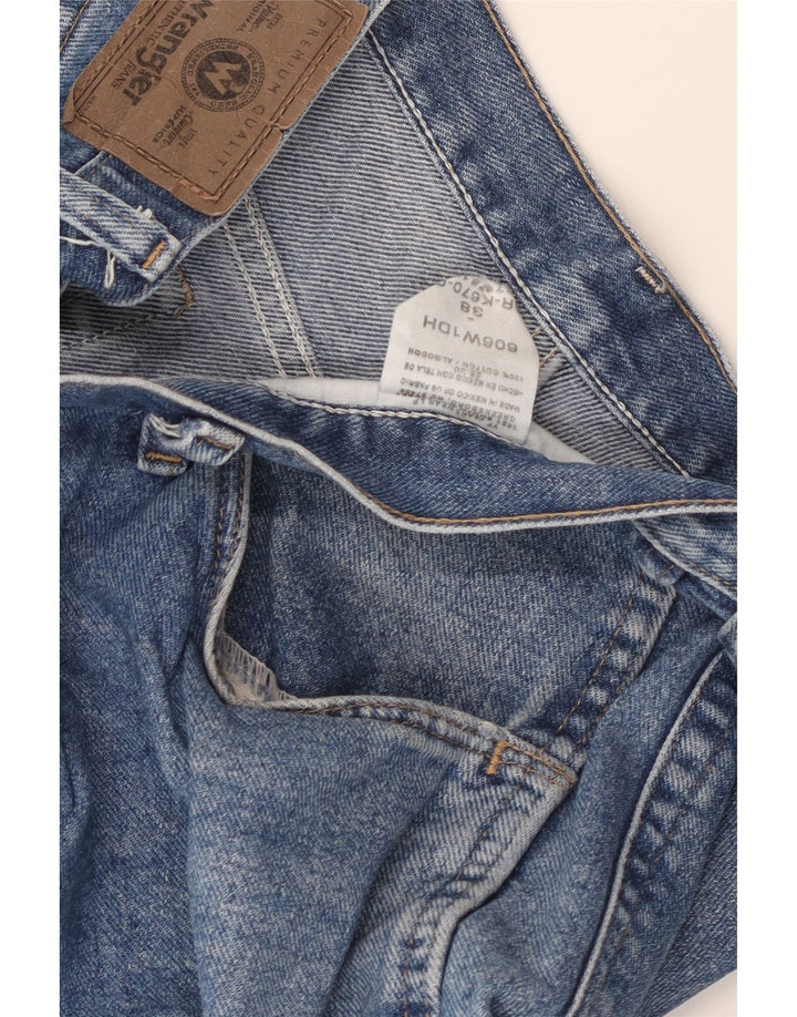 Męskie spodenki jeansowe WRANGLER W38 XL, niebieskie, bawełniane