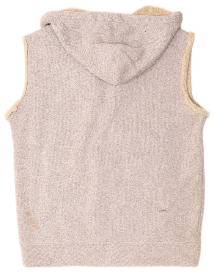 BILLABONG Męski sweter z kapturem i zamkiem błyskawicznym, mały, szary poliester