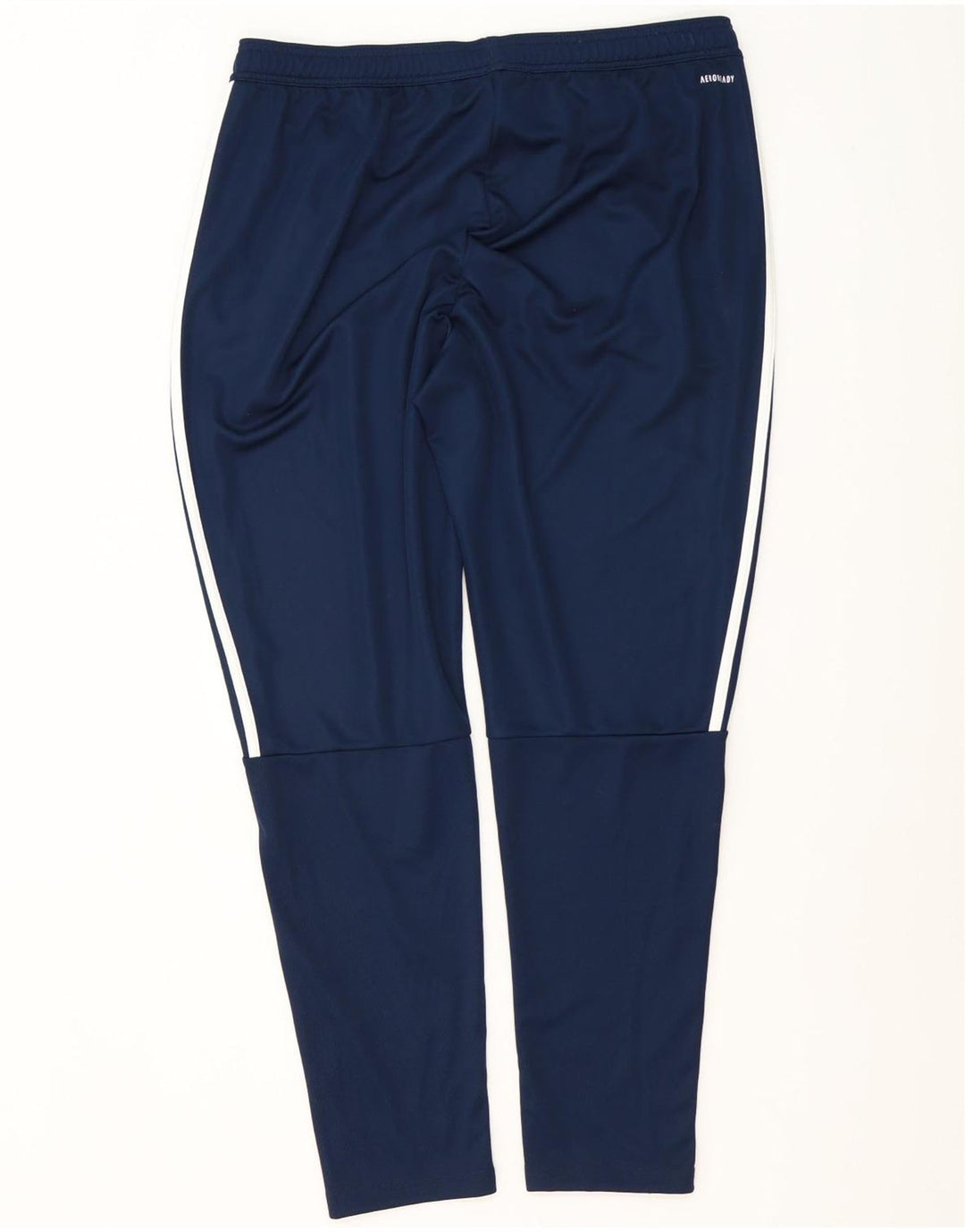 Męskie spodnie dresowe Adidas Aeroready XL granatowe, poliestrowe