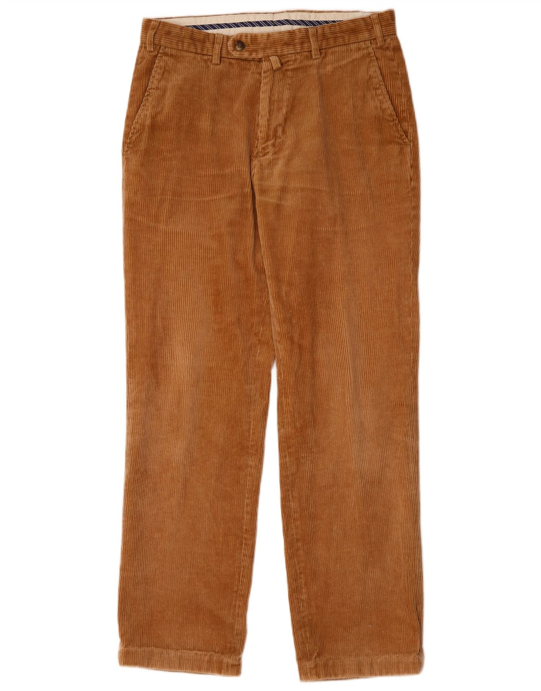 Męskie spodnie sztruksowe Gant Regular Straight IT 46 Small W30 L30 Brown