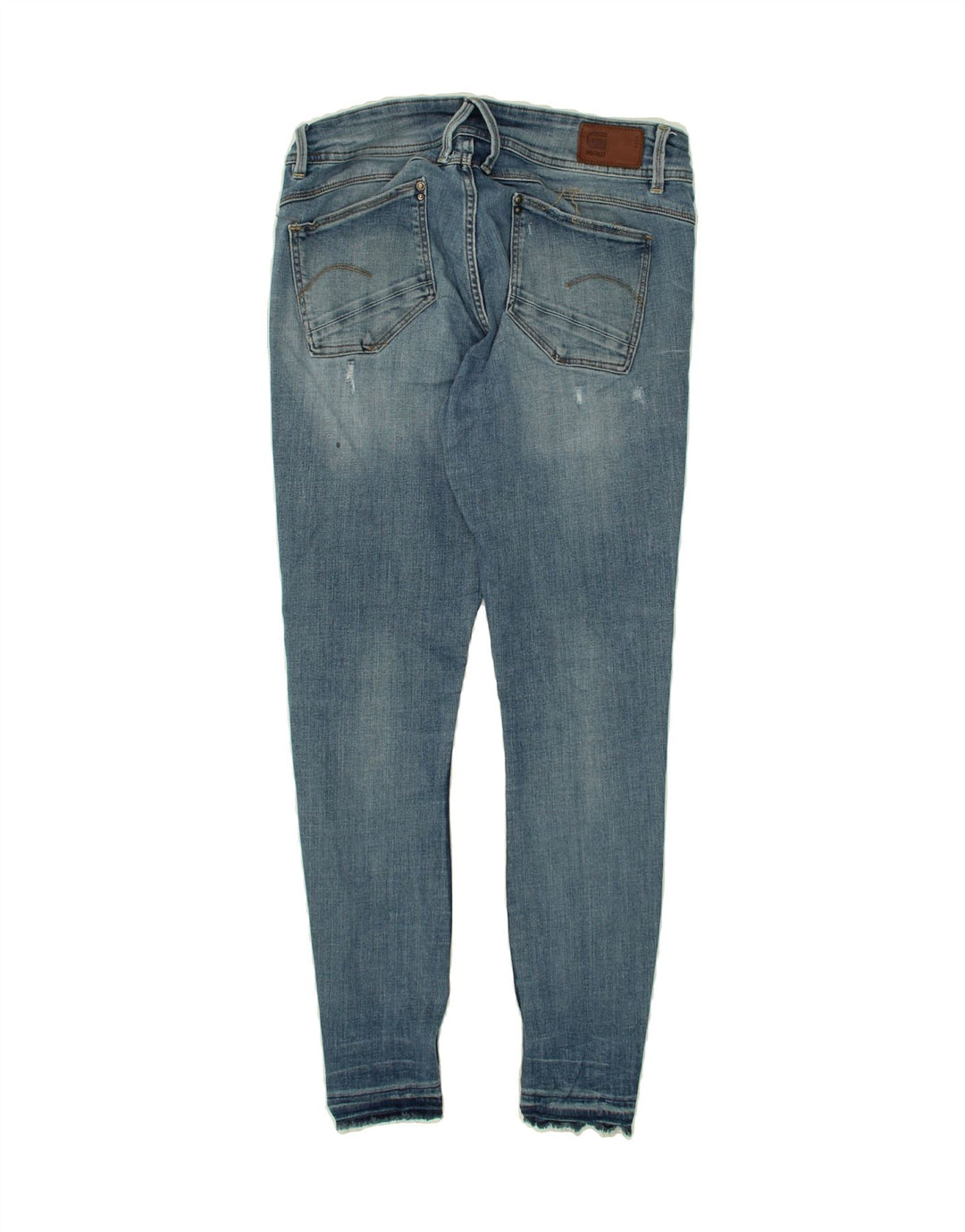 G-STAR Womens Distressed Skinny Jeans W30 L28 Blue Vintage G-Star and Second-Hand G-Star from Messina Hembry 