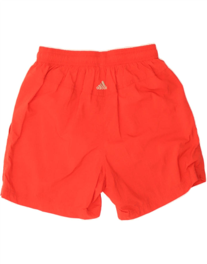 ADIDAS Mens Sport Shorts Small  Red Polyester Vintage Adidas and Second-Hand Adidas from Messina Hembry 