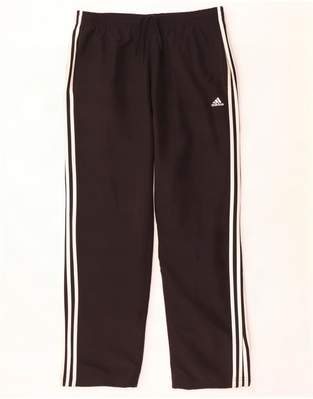 Męskie spodnie dresowe Adidas Climalite, duże, czarne, poliestrowe