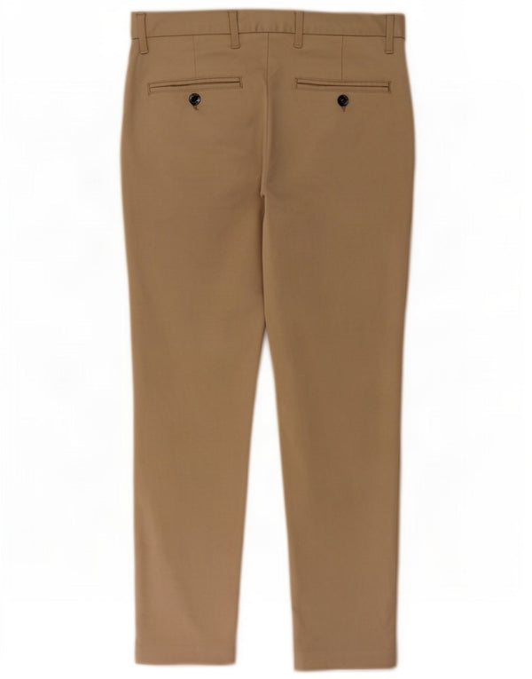 Męskie spodnie chino Zara EU 38 Small W30 L26 Beżowe
