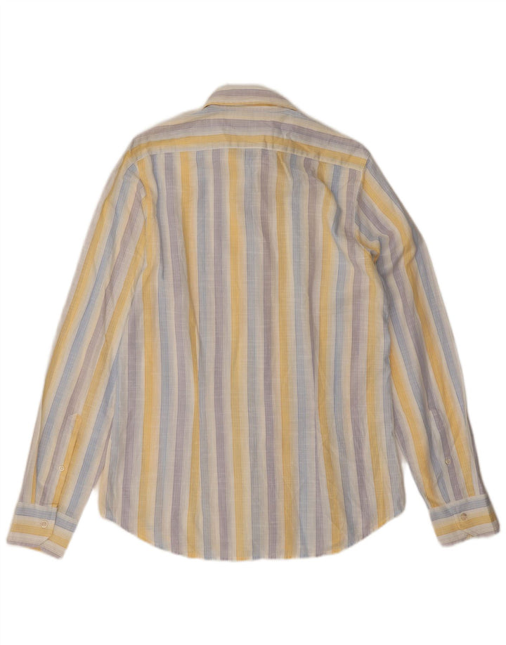 Koszula męska Benetton w średnie wielokolorowe paski