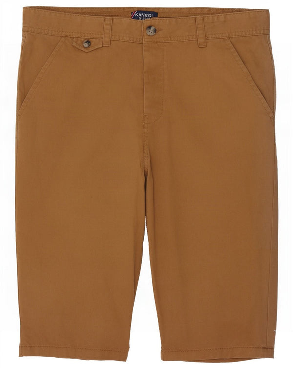 Kangol Męskie Bermudy Duże W36 Beżowa Bawełna