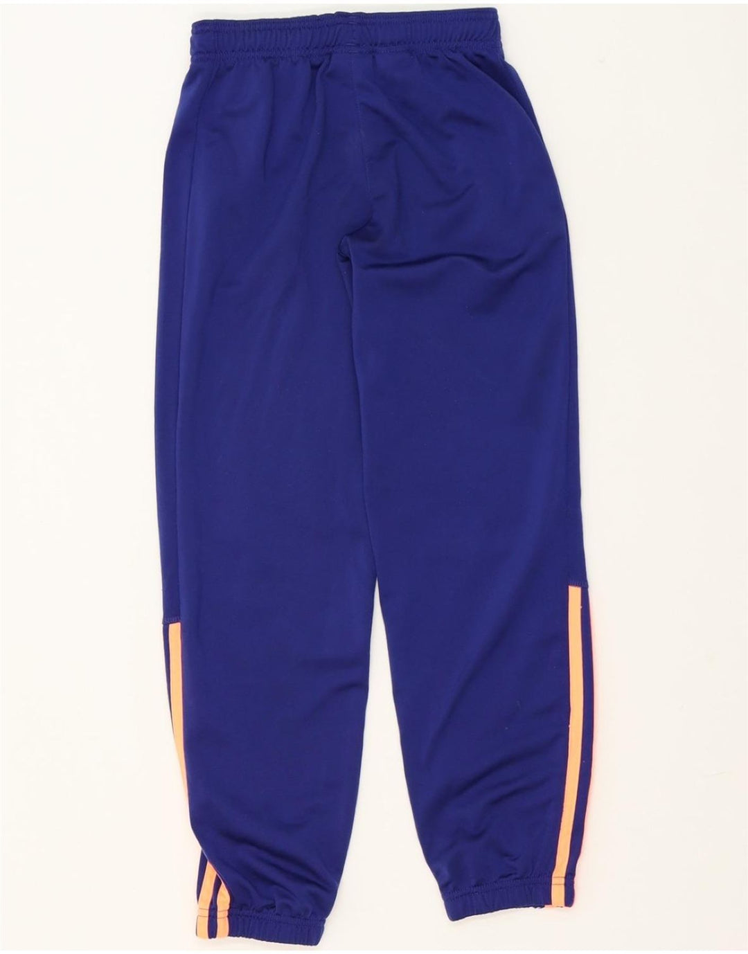 ADIDAS Boys Tracksuit Trousers Joggers 9-10 Years  Blue Polyester Vintage Adidas and Second-Hand Adidas from Messina Hembry 
