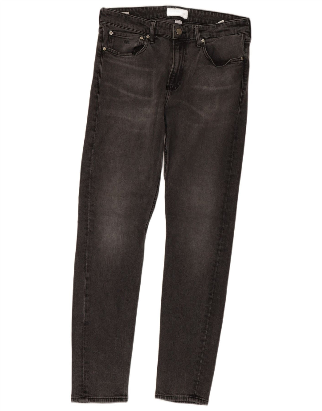 Męskie jeansy Calvin Klein W33 L32 Szara bawełna