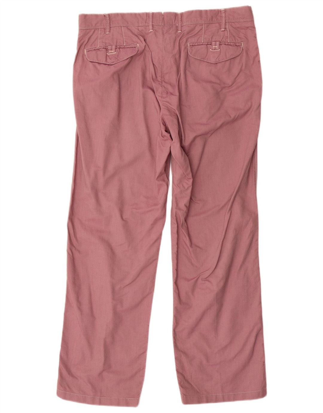 Męskie proste spodnie chino Massimo Dutti W34 L30 różowe