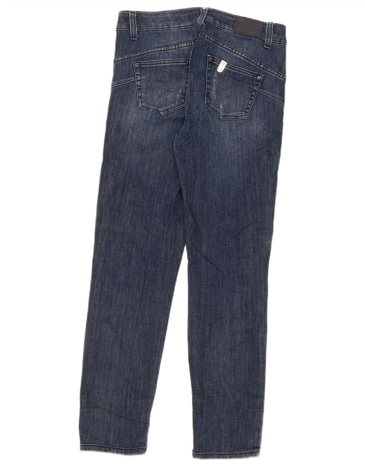 Damskie jeansy Liu Jo w trudnej sytuacji W28 L27 Niebieskie