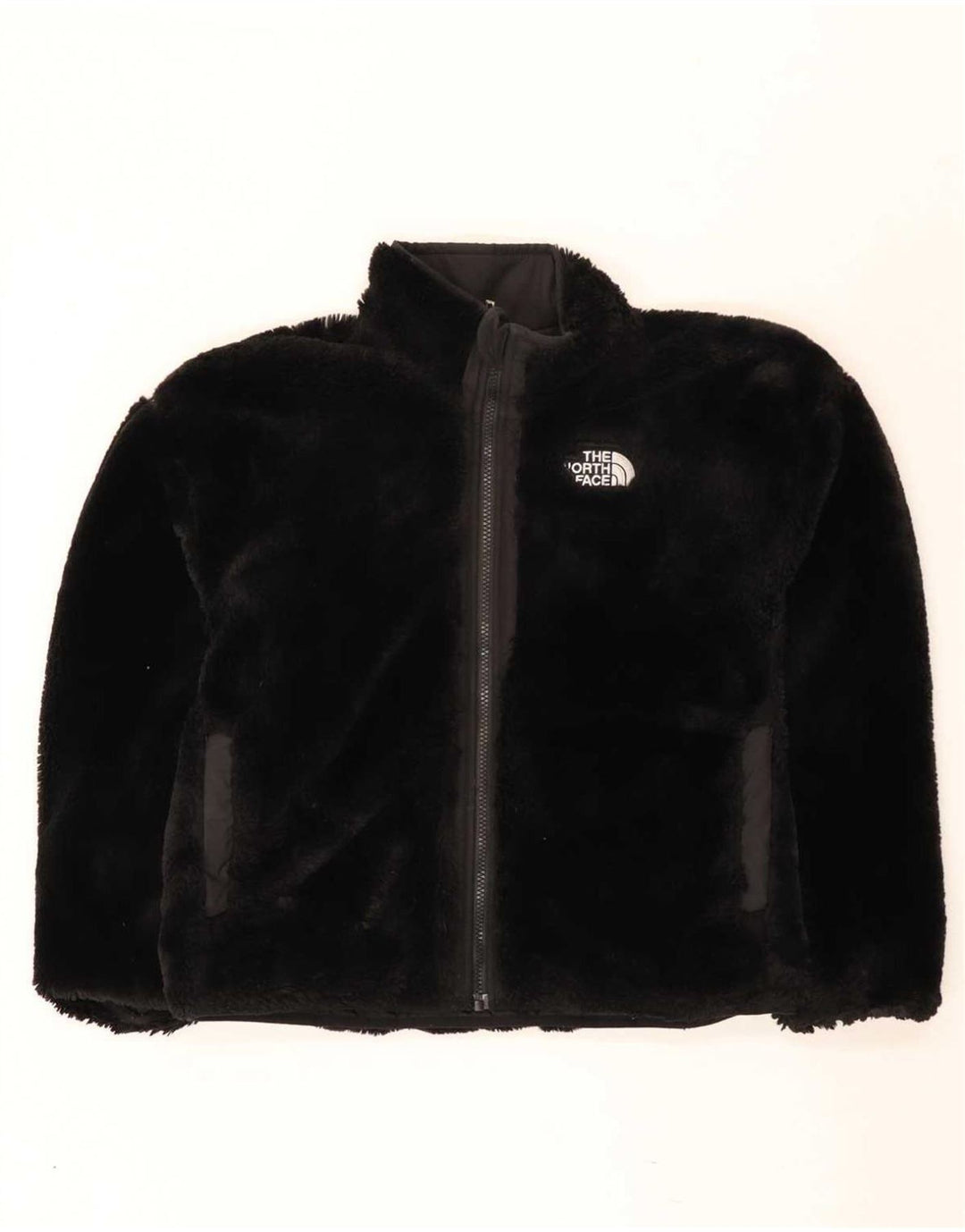 Dwustronna ocieplana kurtka dziewczęca The North Face na 11-12 lat, duża, czarna