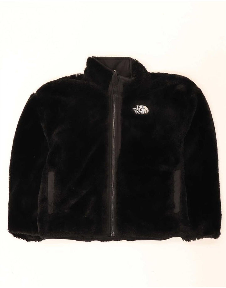 Dwustronna ocieplana kurtka dziewczęca The North Face na 11-12 lat, duża, czarna