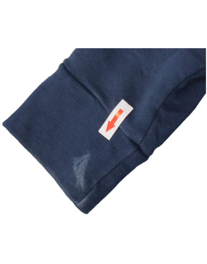 Chłopięca bluza z grafiką Adidas, 13-14 lat, niebieska bawełna