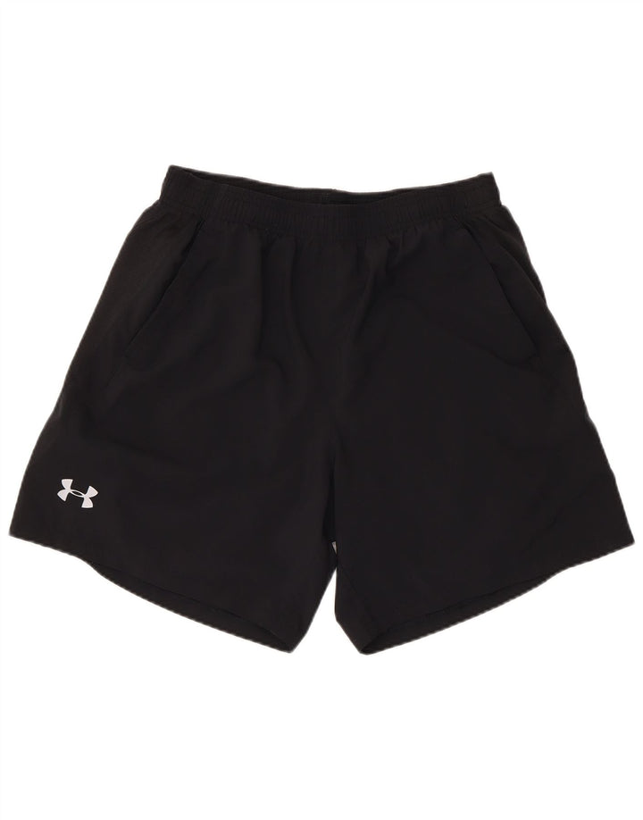 Męskie spodenki sportowe Under Armour, duże, czarne, poliestrowe