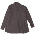 Damska koszula oversize Benetton UK 10 Small, szara, bawełniana