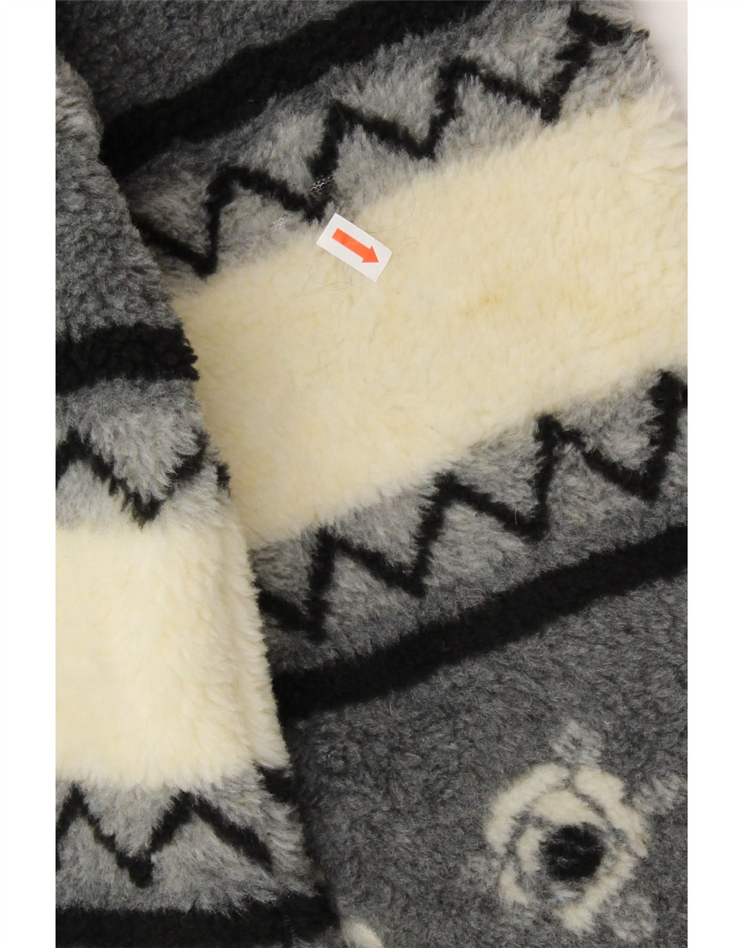 Damski płaszcz wiatrówkowy Sherpa VINTAGE UK 20/22 2XL w beżowe paski