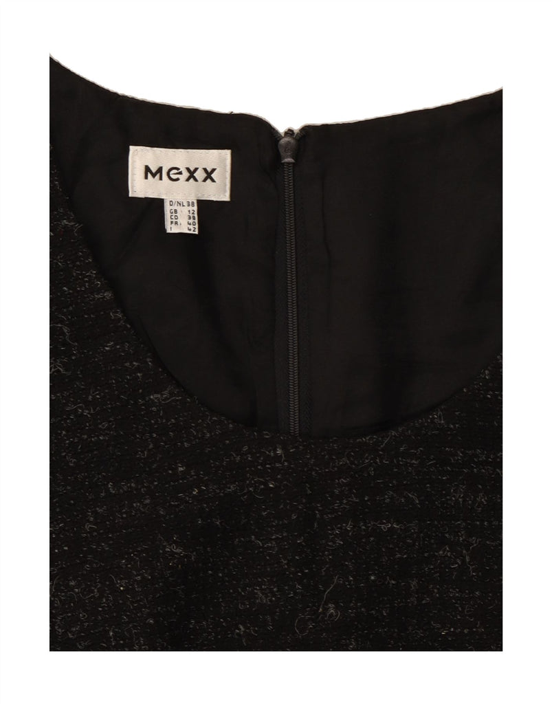 MEXX Womens Sleeveless Sheath Dress UK 12 Medium Grey Flecked Vintage Mexx and Second-Hand Mexx from Messina Hembry 