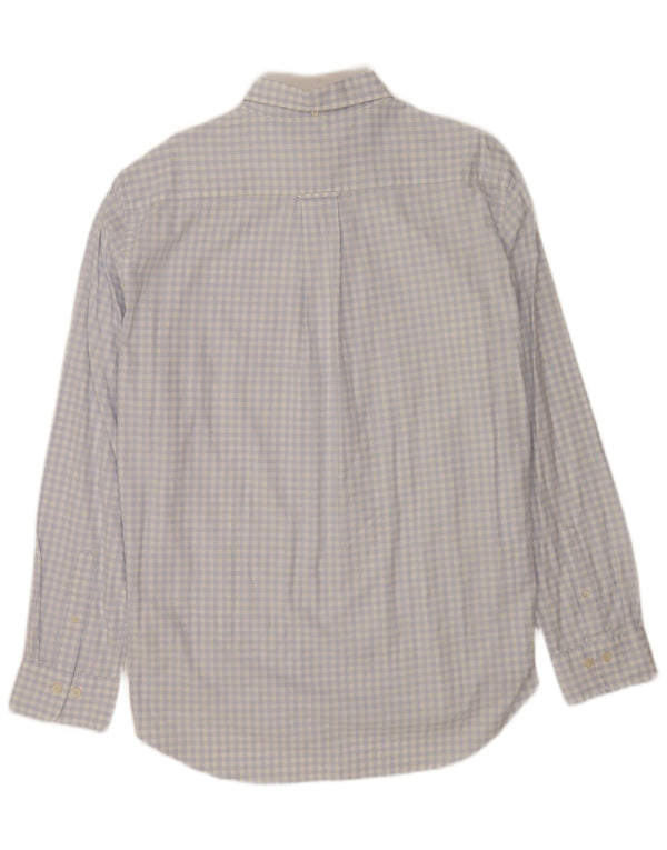 Koszula męska Gant o regularnym kroju, rozmiar 43/44 17 1/2 XL, niebieska bawełniana kratka