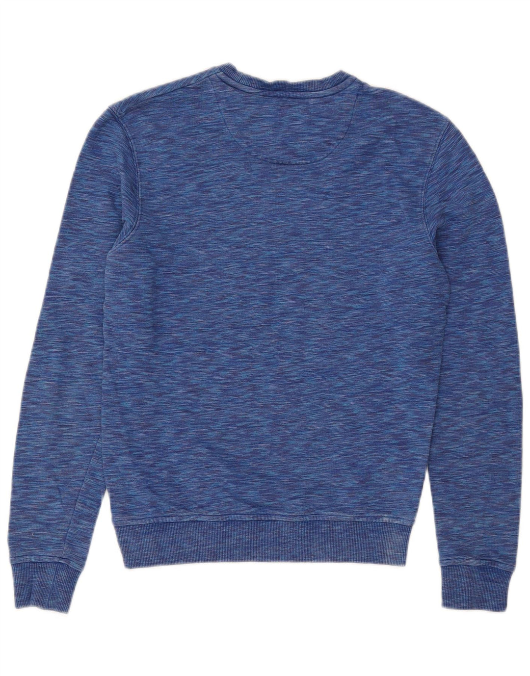 Damska bluza oversize LYLE & SCOTT UK 6 XS, niebieska nakrapiana