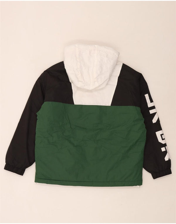 Męska wyściełana kurtka Zara o luźnym kroju z grafiką UK 36, mała, wielokolorowa