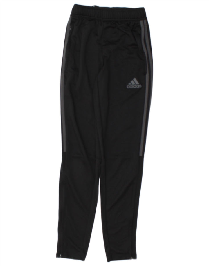 Męskie spodnie dresowe Adidas XS, czarne, poliestrowe