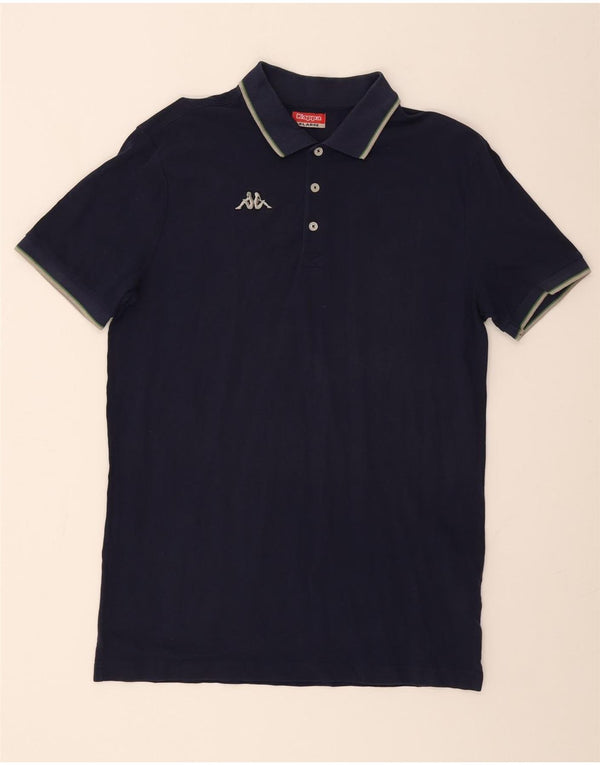 Męska koszulka polo Kappa XL, granatowa, bawełniana