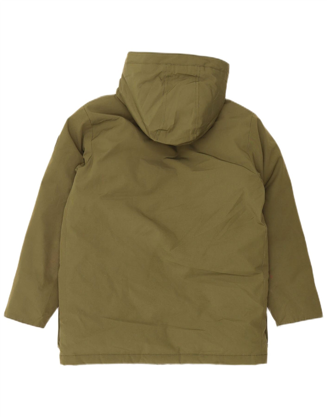 Chłopięca kurtka parka z kapturem Gap 13-14 lat, khaki, poliester