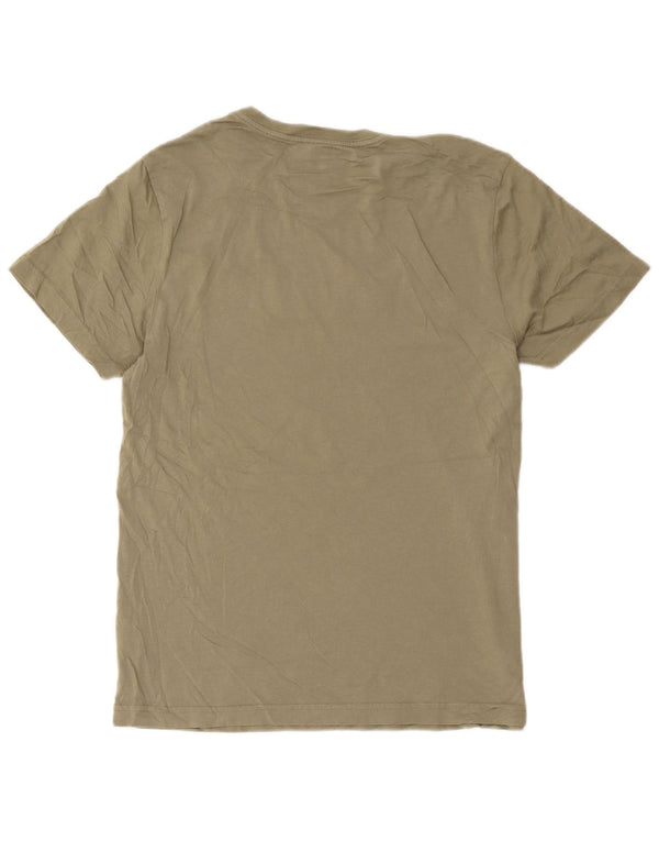 Męski T-shirt z grafiką Hurley, bawełniany kolor khaki