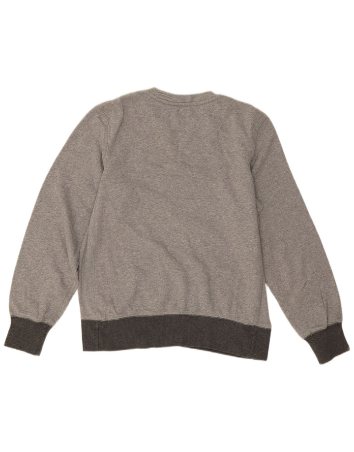 Męska bluza dresowa Nike UK 38/40 Średnioszara bawełna z plamkami
