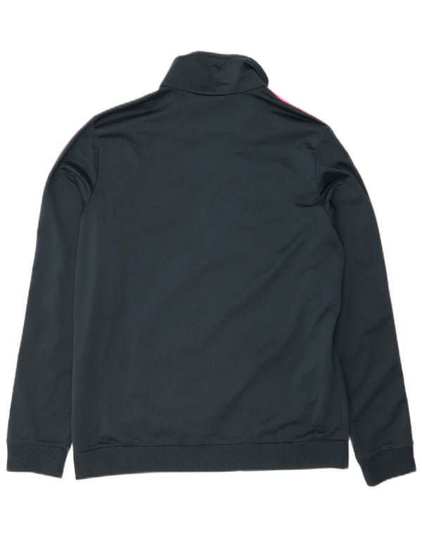 Damska bluza dresowa Adidas UK 12/14 Średni granatowy poliester