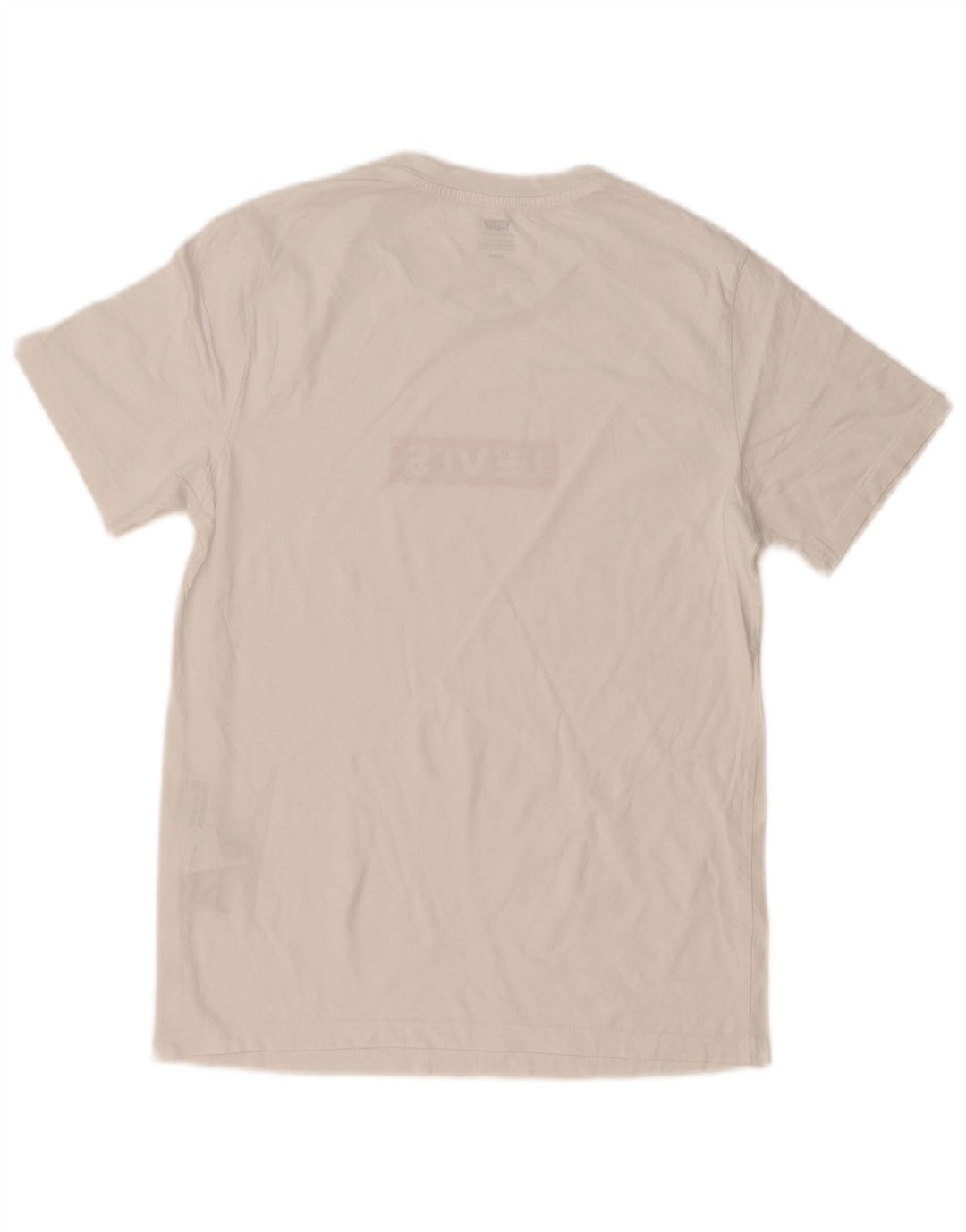 Męski T-shirt z grafiką Levi's, mały, biały, bawełniany