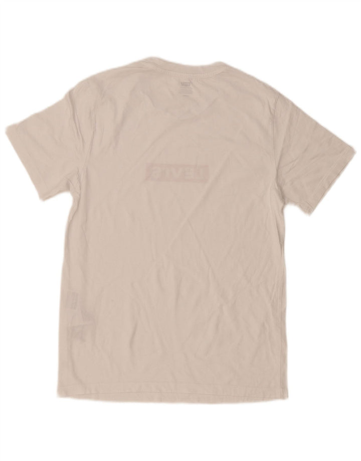 Męski T-shirt z grafiką Levi's, mały, biały, bawełniany